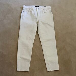 Banana Republic White Skinny Jeans